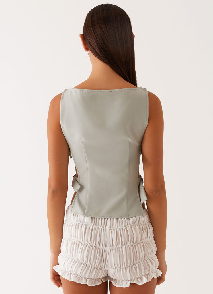 Wardrobe Club™ | Buckle Top - Sage
